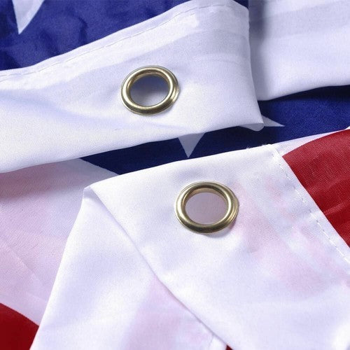 American Flags For Outside 4X6 FT USA Flag - Premium US Flag 120X180cm Heavy Duty Outdoor Large Nylon Flag Stars With Brass Grommets