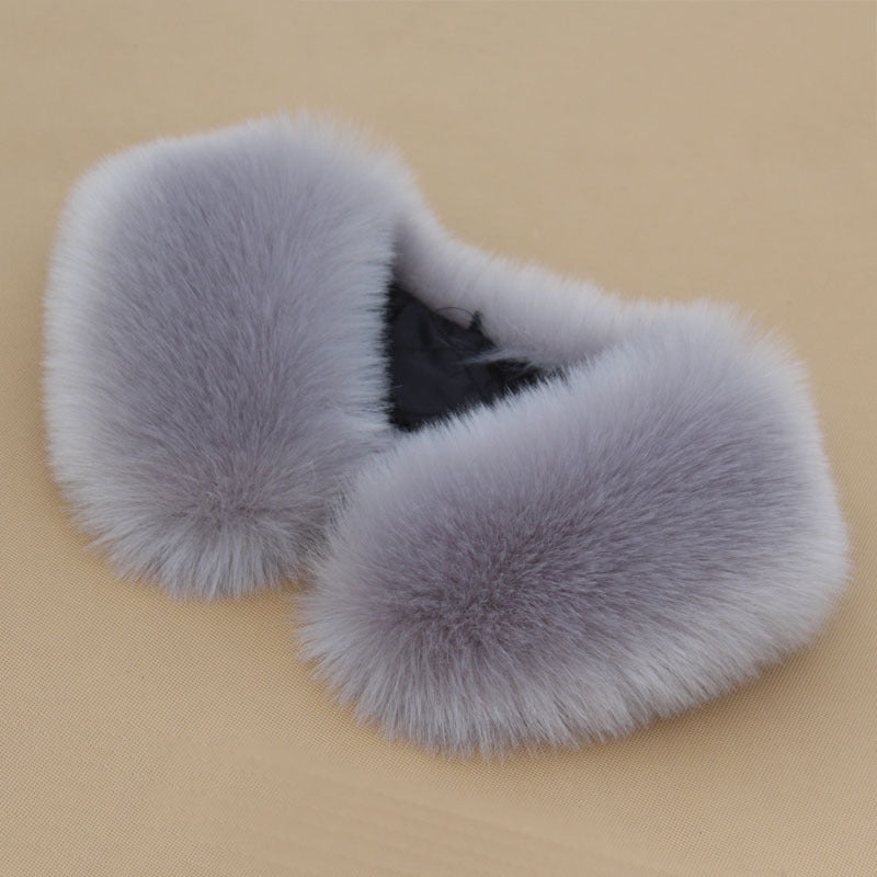 New Fur Collar Faux Fur Scarf All Match