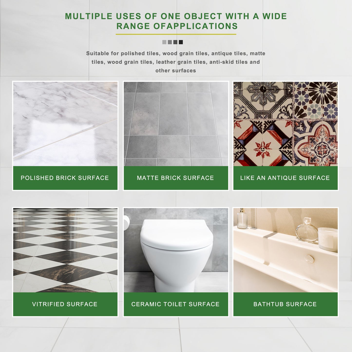 Ceramic Tile Scratch Repair Brightening Cleaner