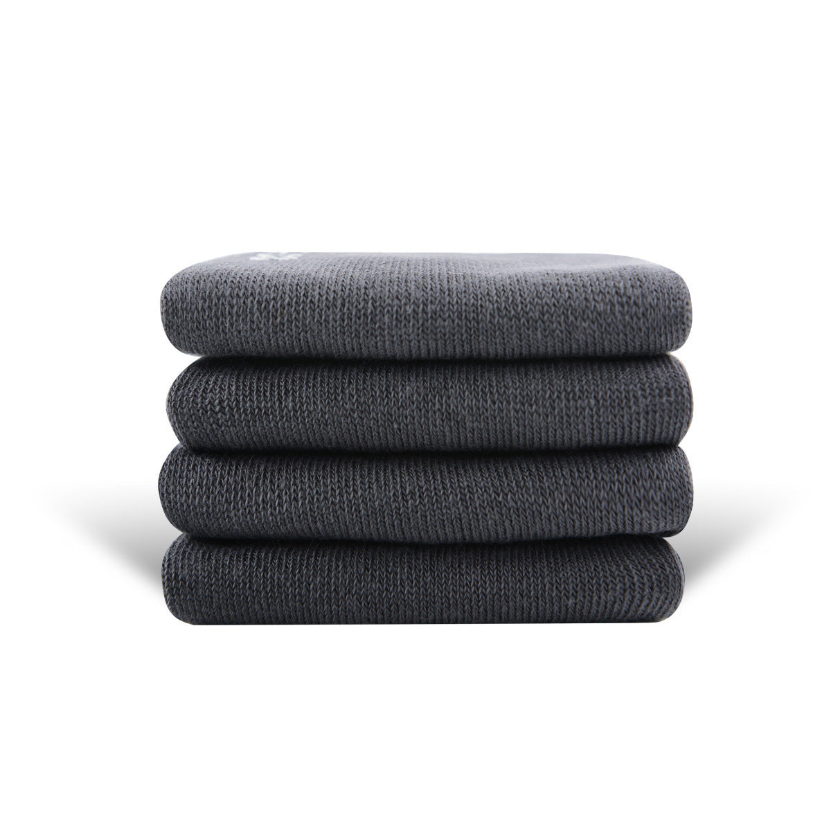 Solid Color High-elastic Mid-calf Boneless Macaron Colored Cotton Socks