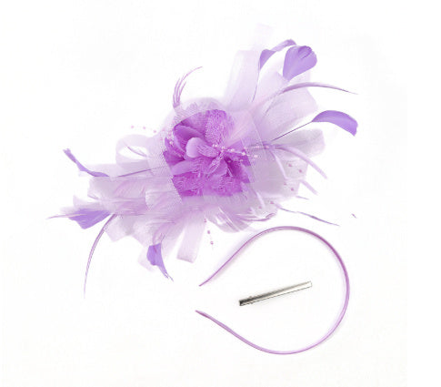 European And American Horse Festival Tea Party Mesh Hair Accessories Billycock Barrettes