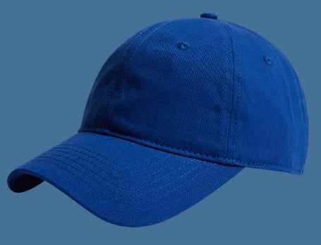 Klein Blue White Knitted Hat Sapphire Blue Woolen Cap