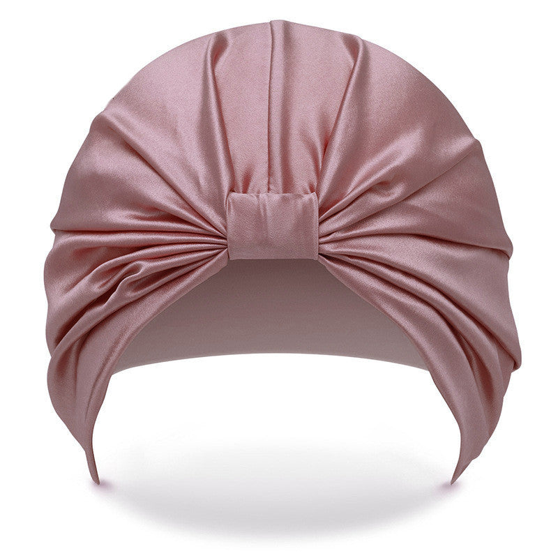 Fashion Personality Silkworm Silk Nightcap Women