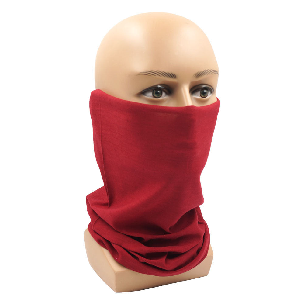 Multifunctional Mask Sports Seamless Solid Color Face Towel