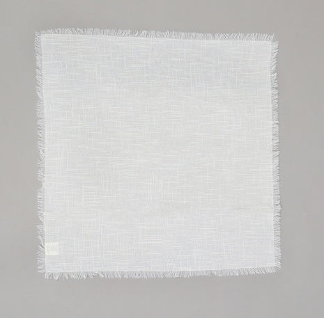 Premium Cotton Napkins Set Of 4-20x20 Inch, Classic Hemstitch Dinner Napkins