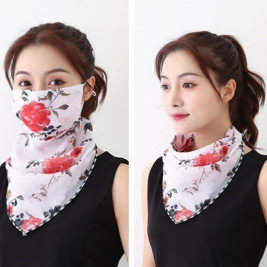 Women's UV Protection Summer Shading Silk Scarf