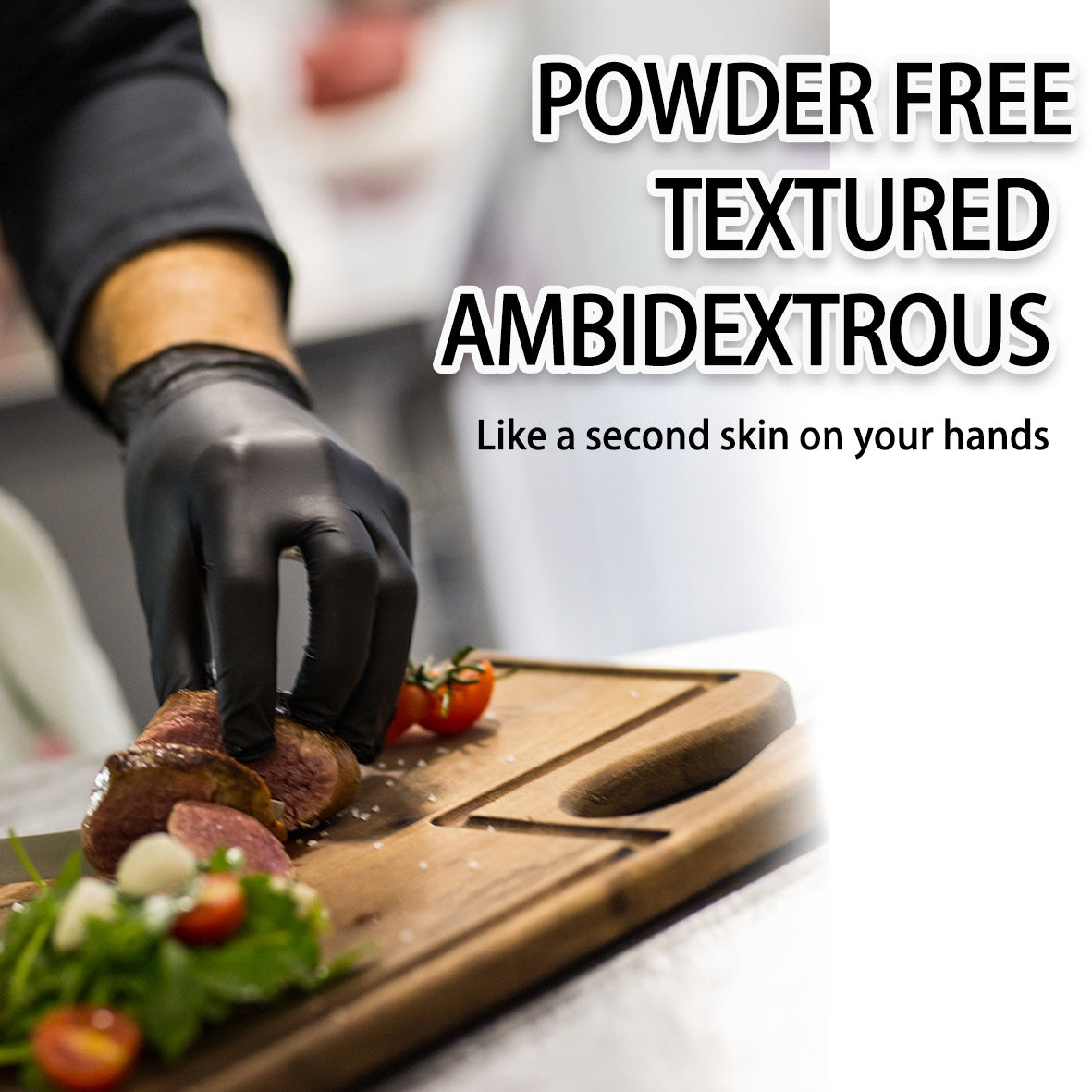 Thick Ding Qing Gloves GP50 Black