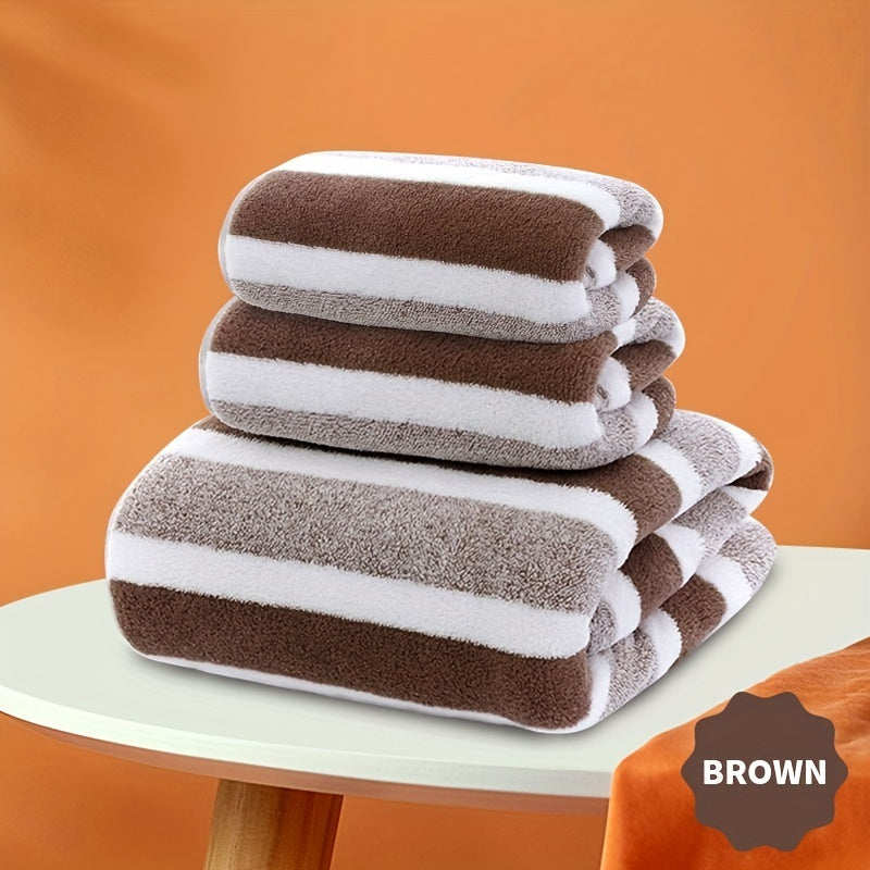 3 Piece Towel And Bath Towel Set, Super Soft Absorbent Bath Towel For Home And Hotel Shower Towel Bath Towel, New