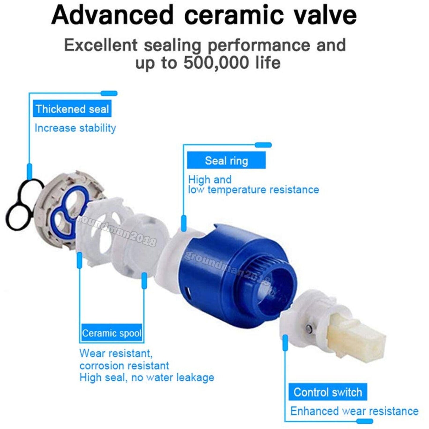 New Modern Waterfall Bathroom Tap Basin Sink Mono Mixer Chrome Cloakroom  Waste