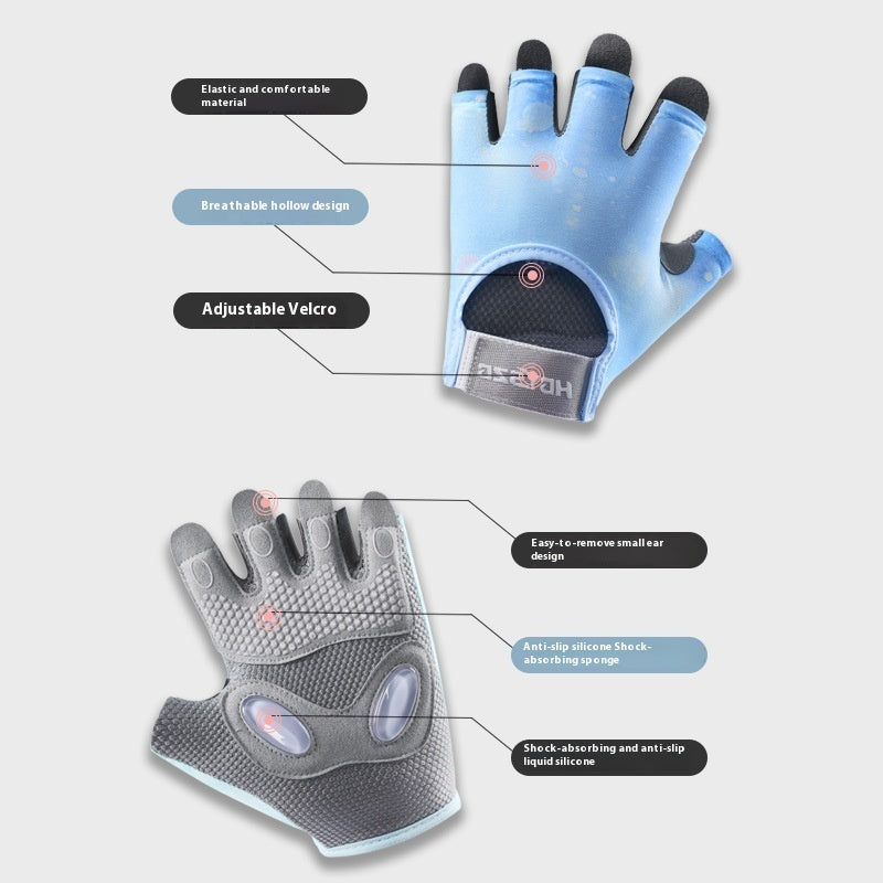 Fitness Gloves Women's Anti-cocoon Non-slip Equipment