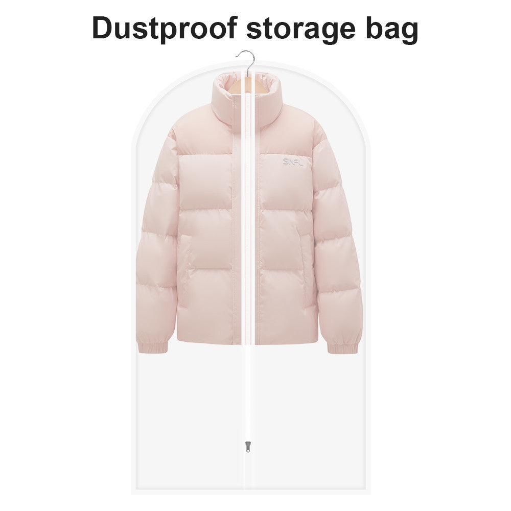 5-10-20 X Clear Polythene Garment Covers Suit Dress Coat Dust Protector Zip Bags