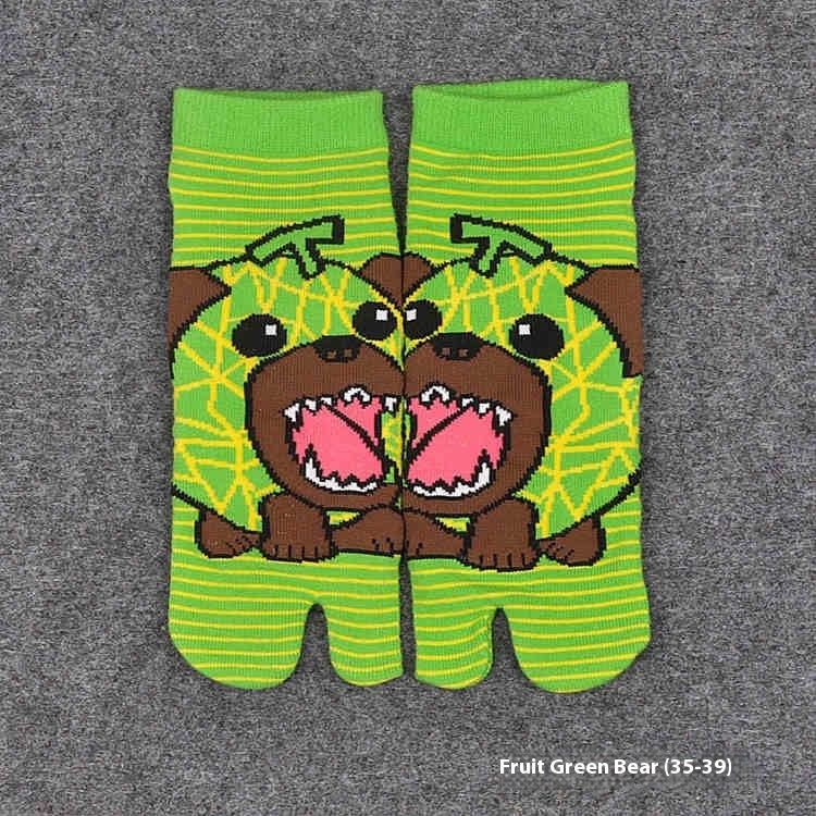 Two-toe Socks Split Toe Women's Cotton Socks