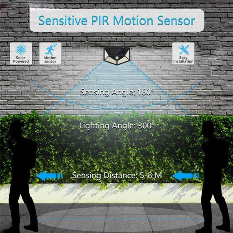 Solar Outdoor 4-sided Lights