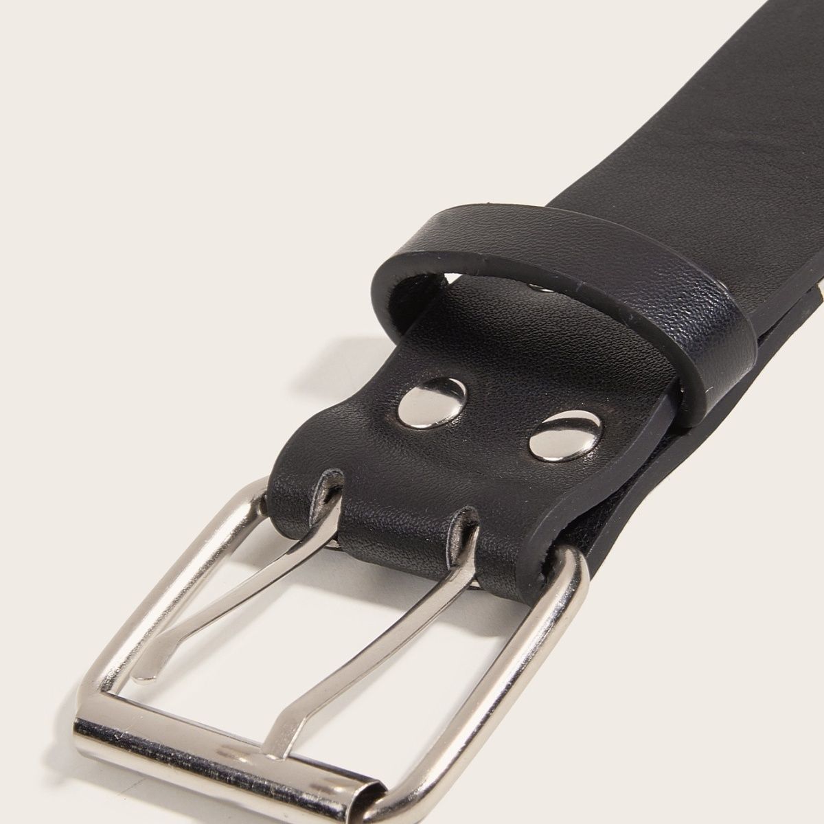 Punk Trendy Personalized Women's Double Row Casual Belt