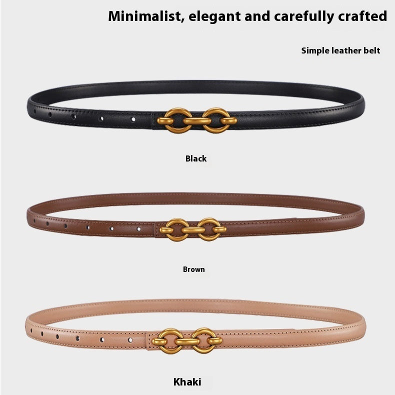 Belt Women's Fine Decoration With Suit Skirt