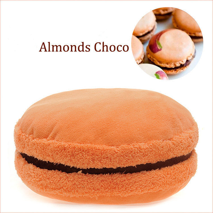 French Macaron Round Cake Creative Pillow Cushion