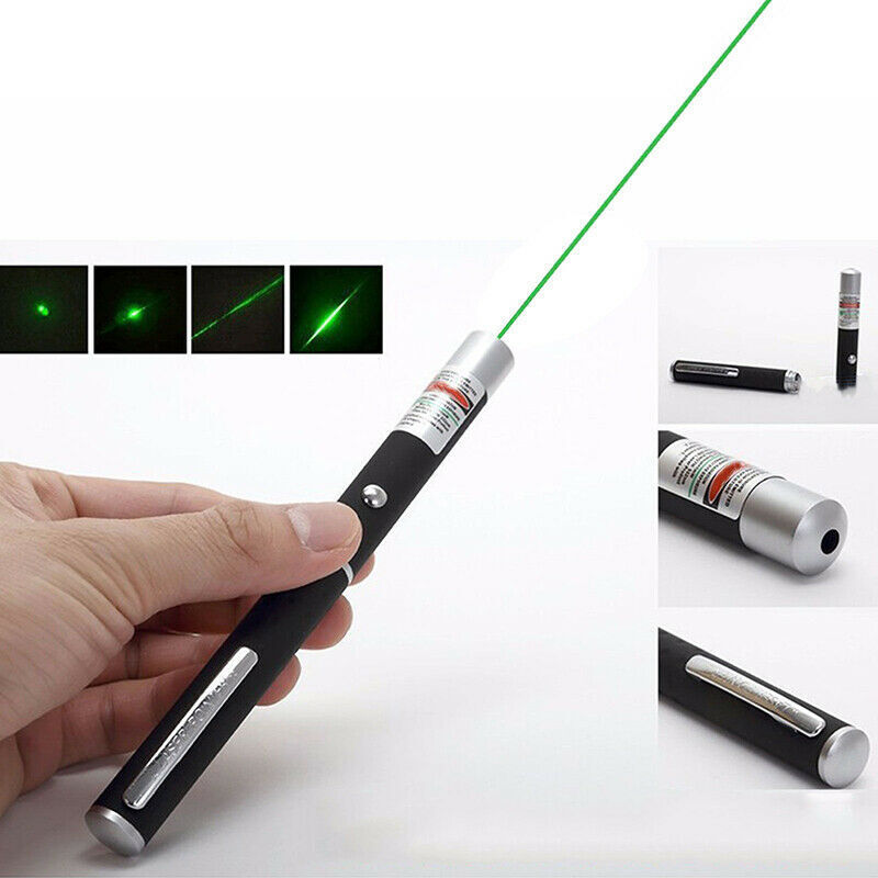 Pet Toy Green Laser Pointer Pen Light Single Beam High Power Lazer Flashlight 900Miles 1mW 532nm Torch