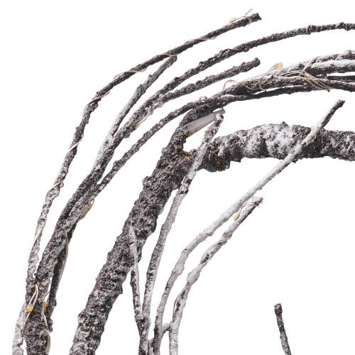 18 Foot Paper Wreath With LED Light