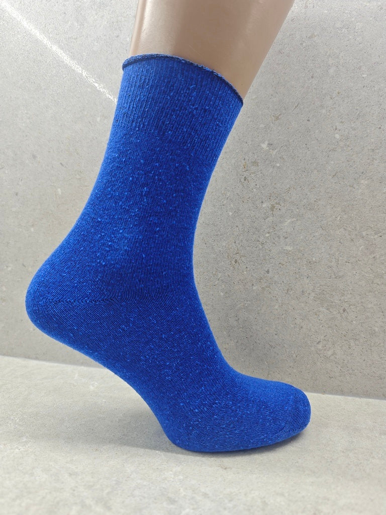 6  12  24 Pairs Womens Colorful Soft Rubber Sole Socks Comfy