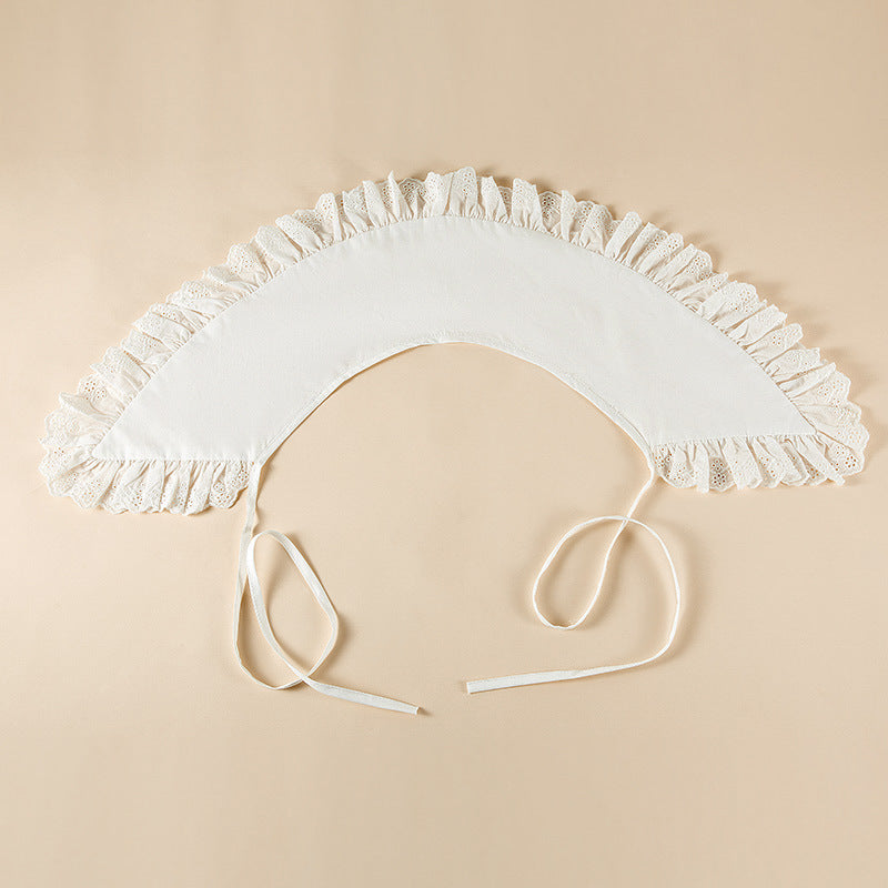 Fashion Cotton Embroidery Fake Collar Vintage Lace