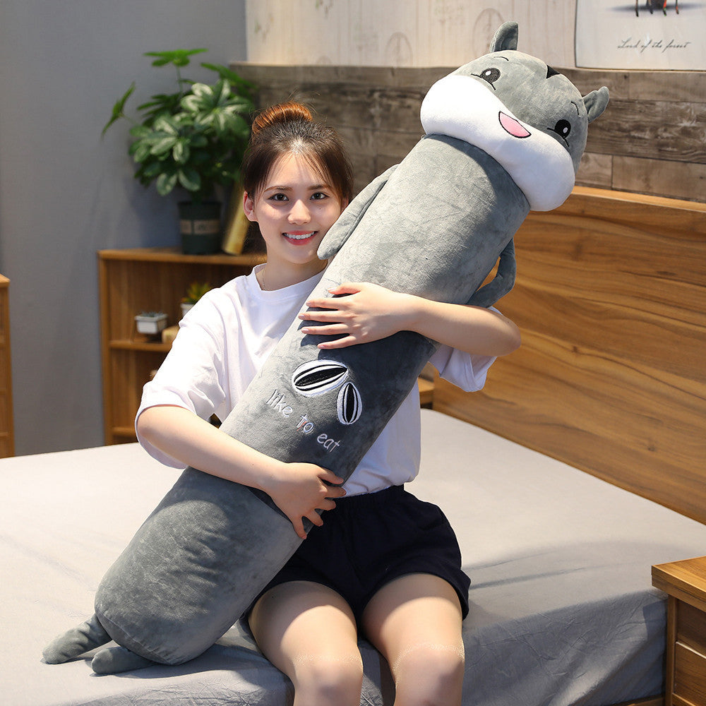 Cartoon Stuffed Animals Plush Long Pillow