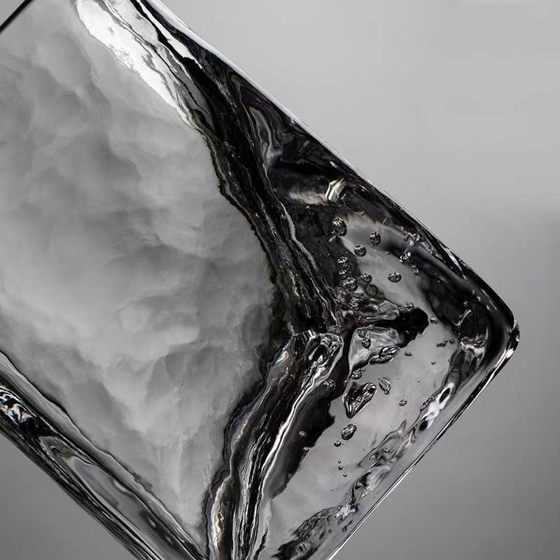 Transparent Irregular Niche Whisky Glasses For Household Use