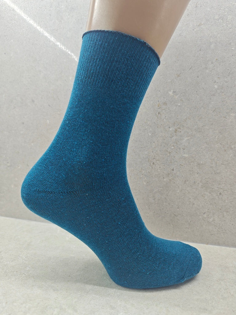 6  12  24 Pairs Womens Colorful Soft Rubber Sole Socks Comfy