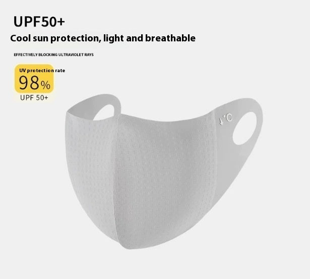Ice Silk Sunscreen Mask UV Protection