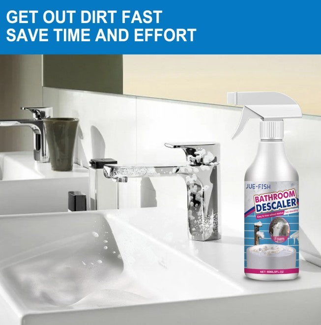 Stainless Steel Cleaner For Bathroom Washbasins, Stain Removal Cleaner For Shower Room Glass Scale, Bathtub Cleaner