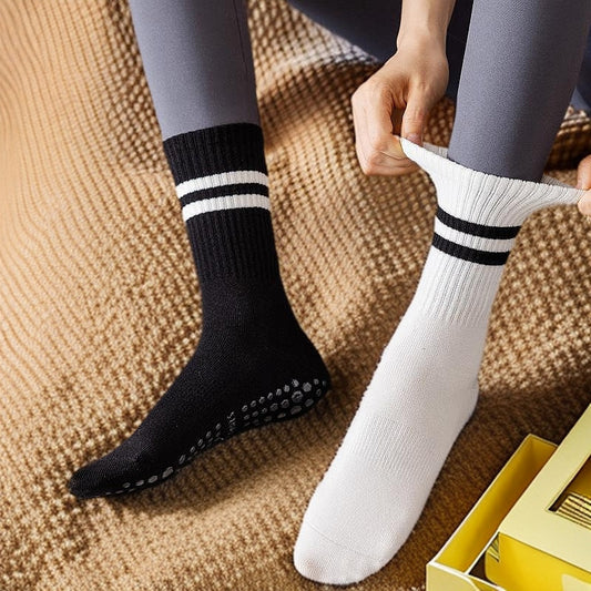 Mid-calf Yoga Socks Non-slip Professional Women's Fitness