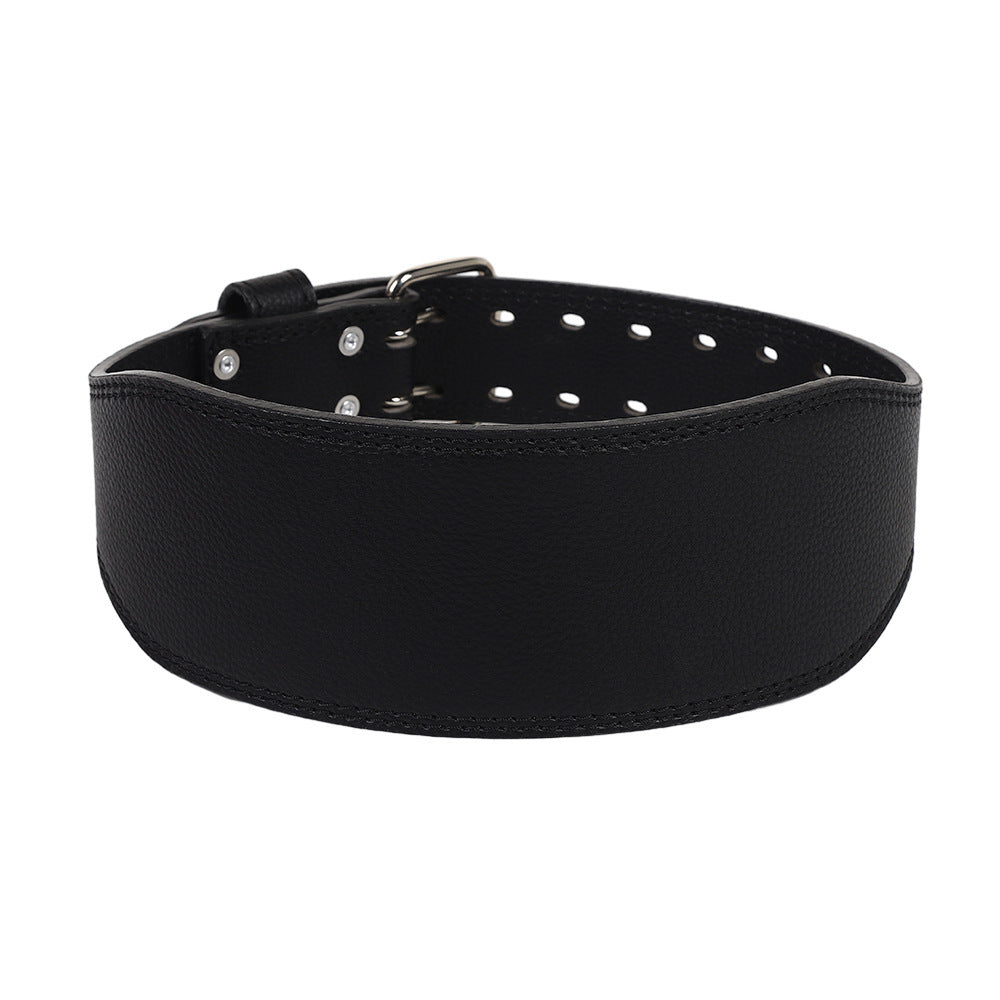 Color Cowhide Double Breasted Belt Boost