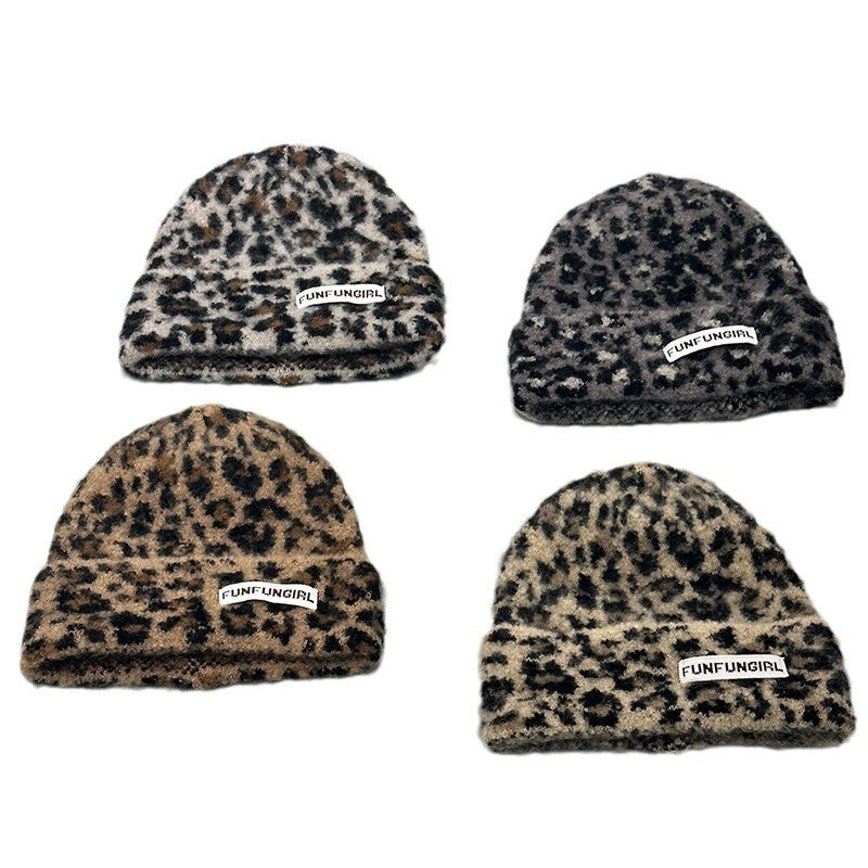 High-end New Jacquard Thick Warm All-match Knitted Hat