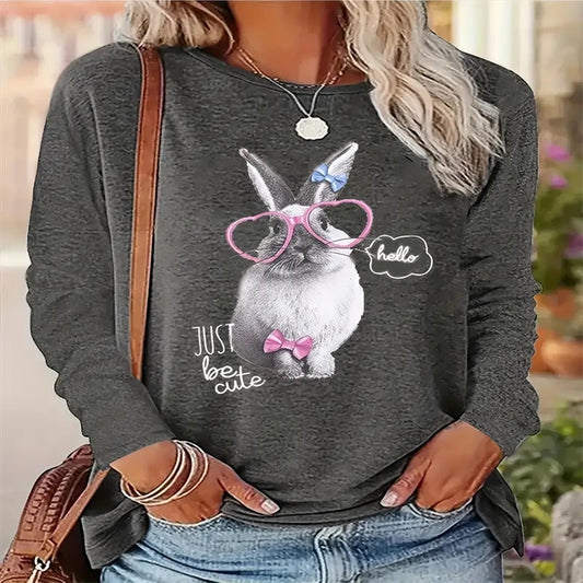 Women's Printed Hoodless Sweatshirt