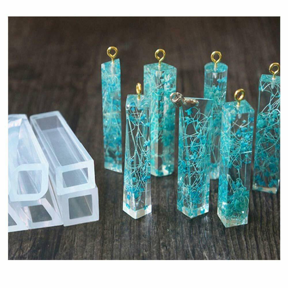 Silicone Earring Pendant Mold Necklace Jewelry Resin Mould Casting Craft Tool