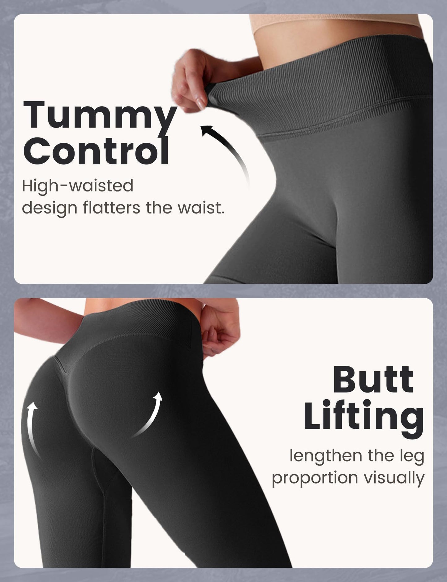 Yoga Pants - Cropped High-waisted Seamless Solid Color Yellow Pine Green