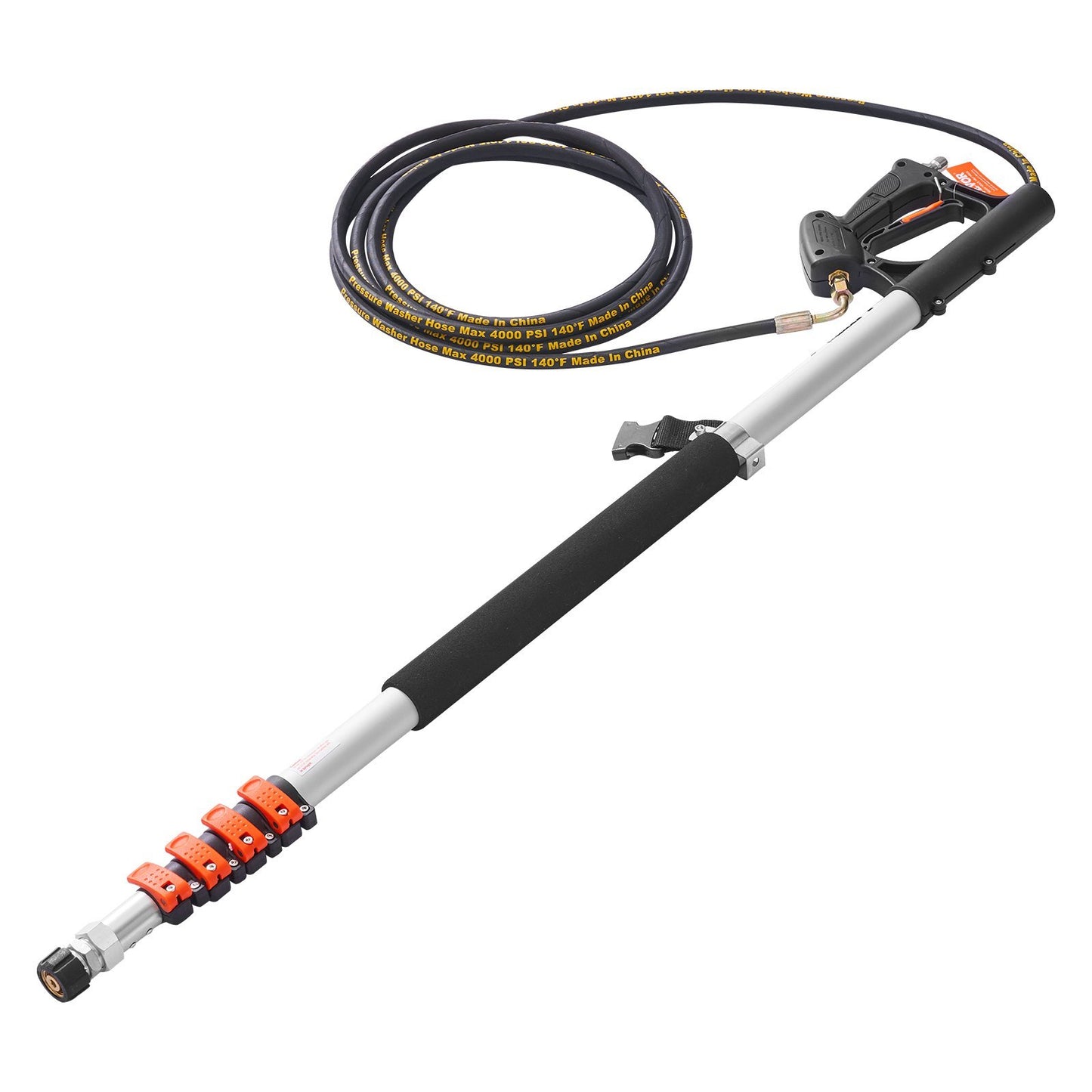 Pressure Washer Telescoping Wand 18 Ft Brush Head Included Telescopic Spray Wand