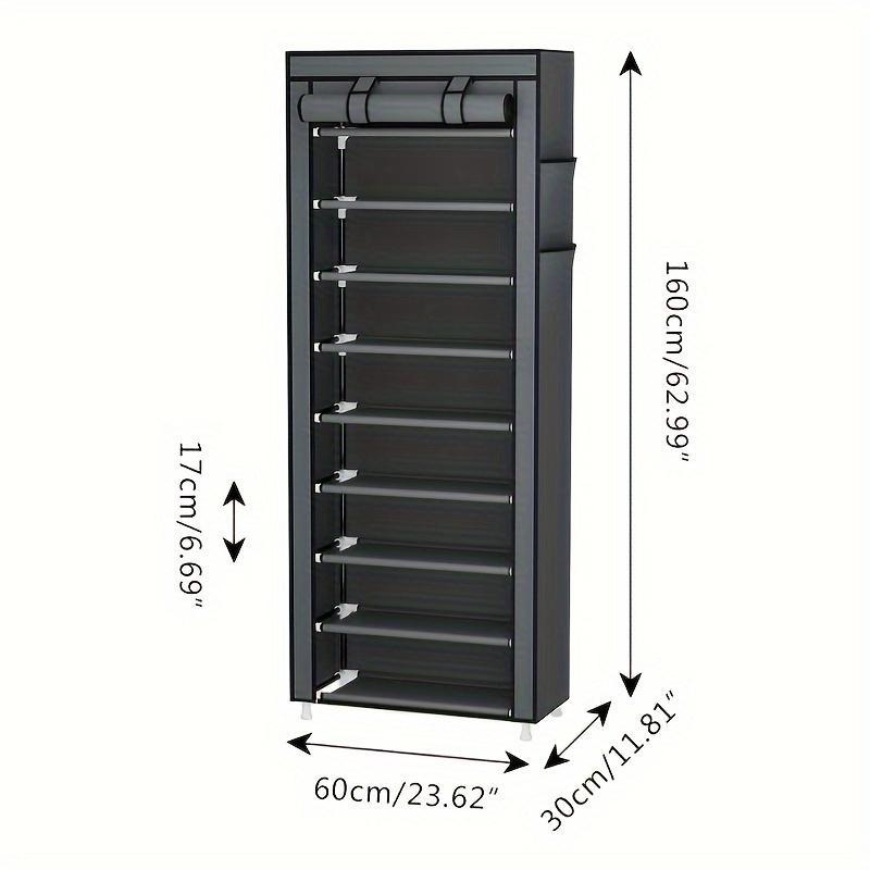 Multi-layer Large-capacity Storage Bag Shoe Storage Cabinet Easy To Assemble Dustproof Suitable For Home Bedroom Dormitory Sundries Storage