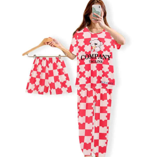 Flirty Light And Casual Pajama Set