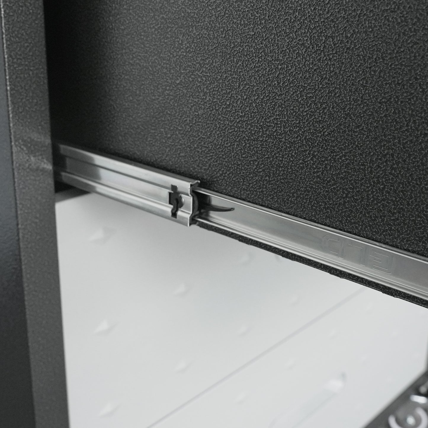 Heavy-Duty Metal Storage Cabinet With Wheels - 3 Drawer Tool Cabinet For Garage, Office, And Home Organizer Solutions, Black Gray