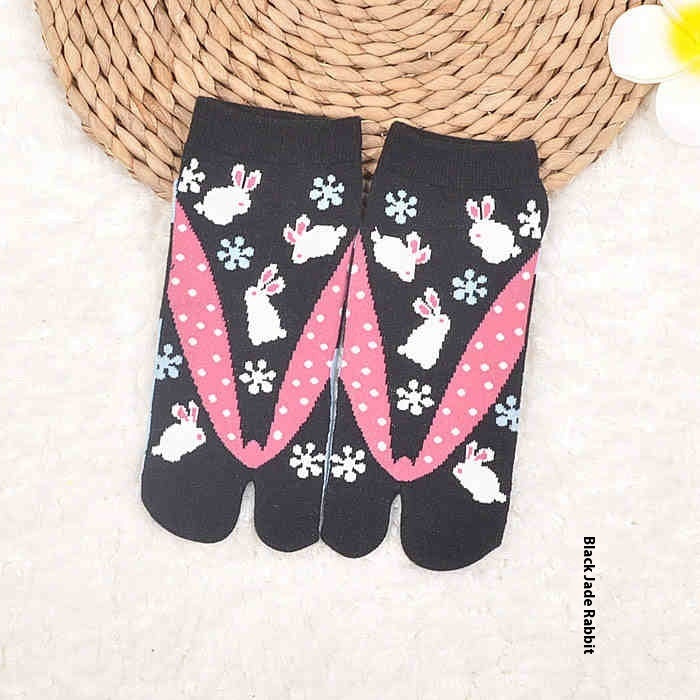 Two-toe Socks Split Toe Women's Cotton Socks
