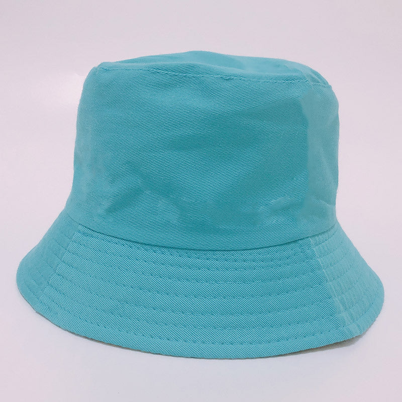 Children's Cotton Embroidered Fisherman Hat