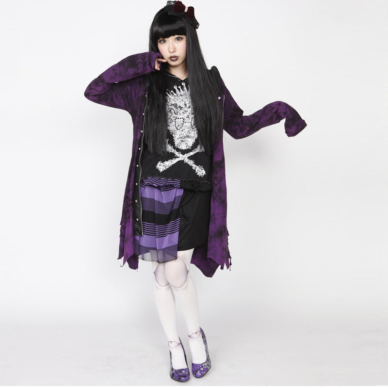 Japanese Harajuku Style Printed Joint Stockings