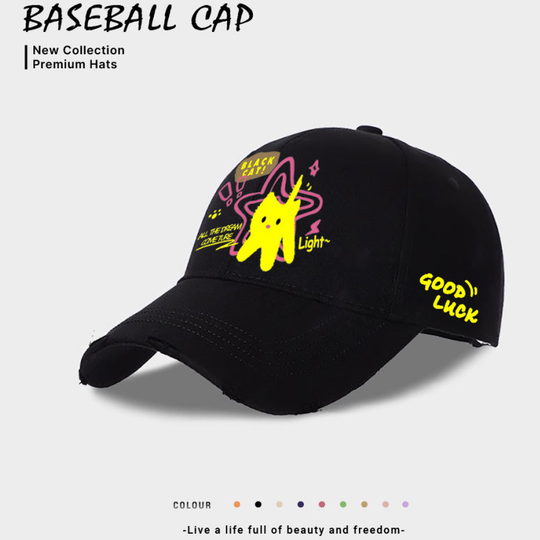 European And American Style Casual Baseball Cap For Women