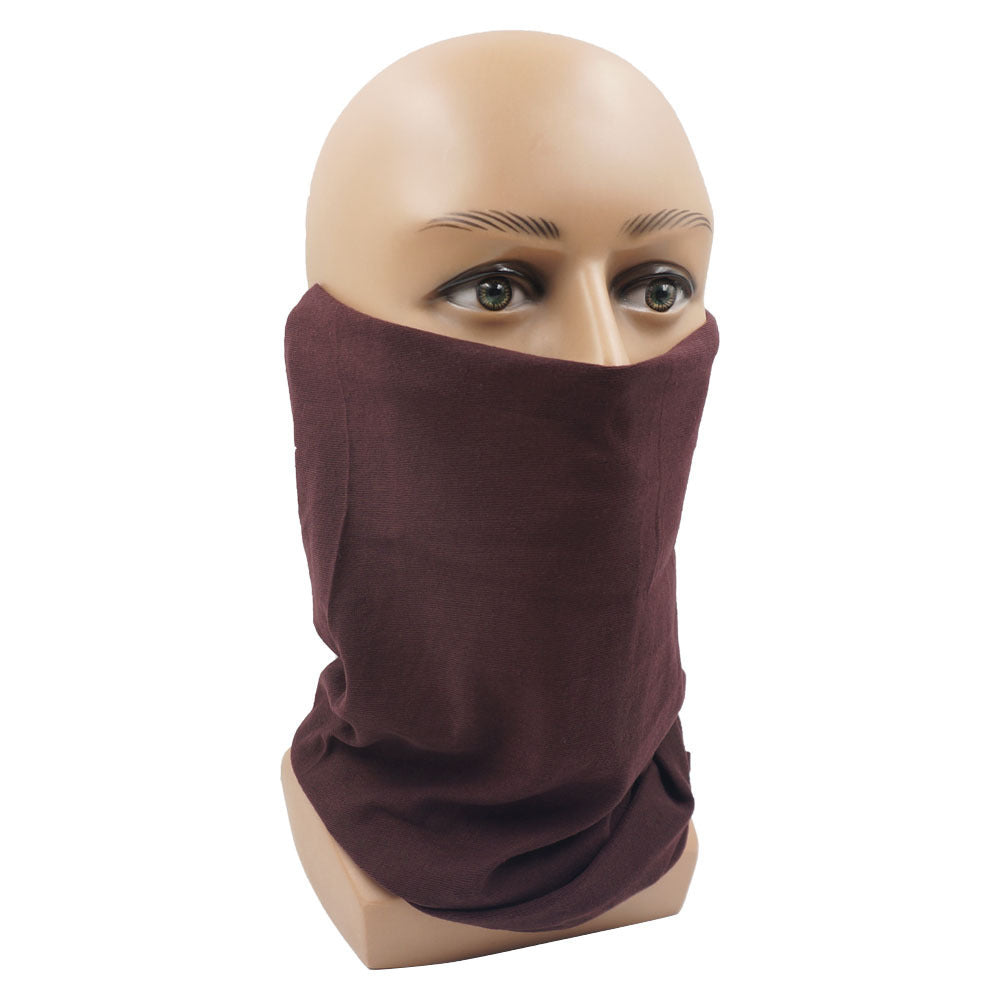 Multifunctional Mask Sports Seamless Solid Color Face Towel