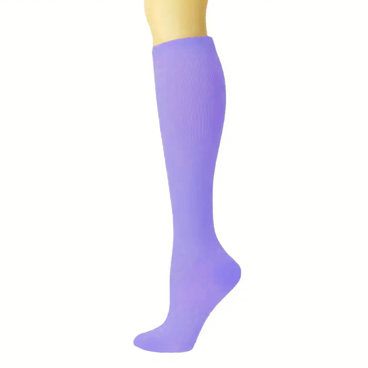 Women's Simple Printed Sports Calf Compression Stockings
