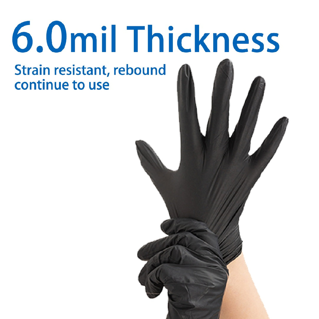 Ultra Thick Ding Qing Gloves GP63 Black