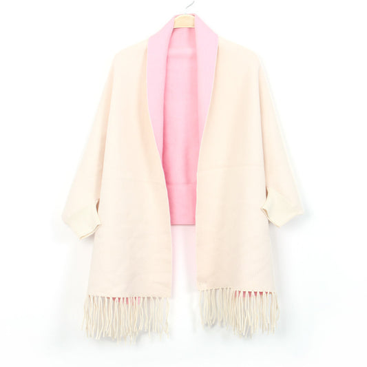 Women's Double-sided Double-color Scarf