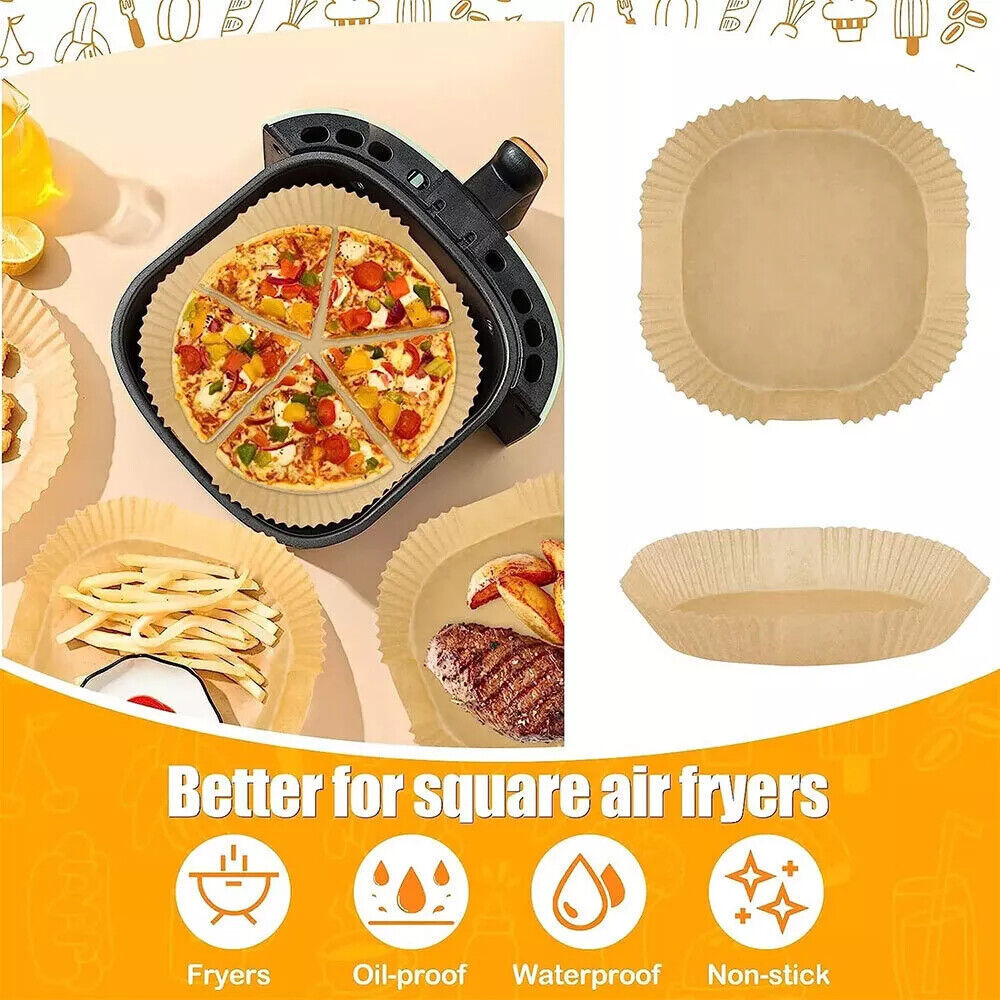 Baking Paper For Deep Fryer Hot Air Fryer Grill Oven Air Fryer Liners