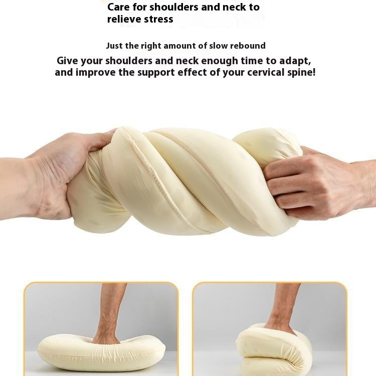 Outdoor Memory Foam Neck Protection Slow Rebound Memory Pillow
