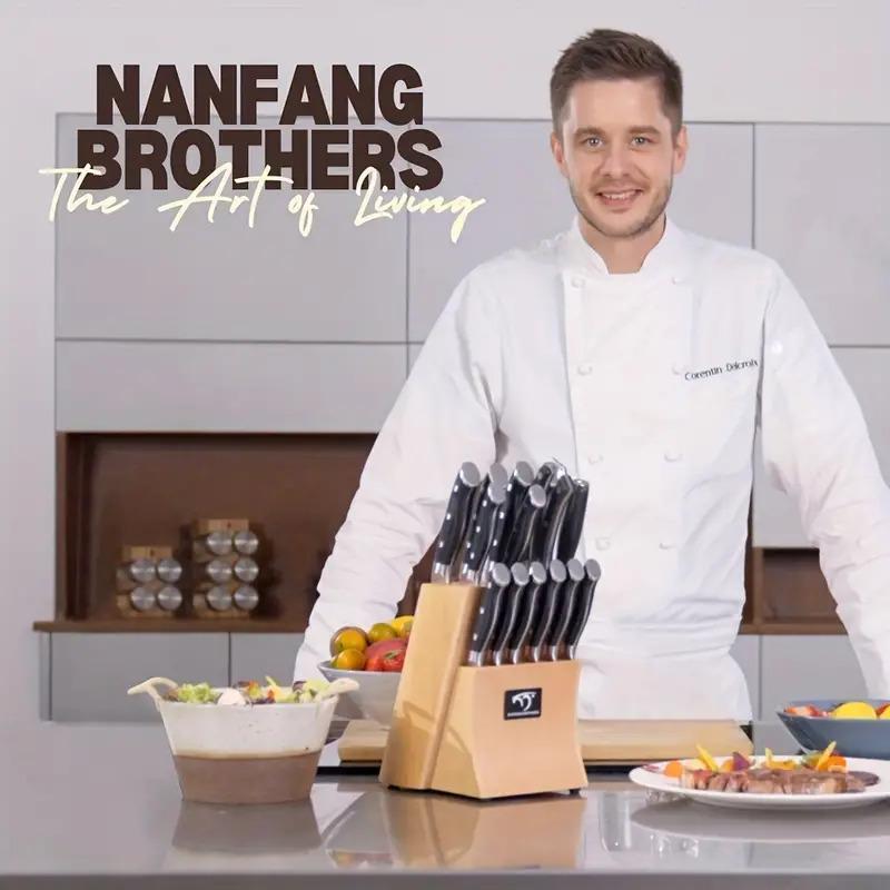 Beautiful Rainbow Titanium Coated Kitchen Knife Set